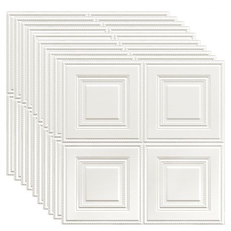 Heartdeco 3D Foam Self-Adhesive Wall Panel 10Pcs Pack - Block Buy Online in Zimbabwe thedailysale.shop