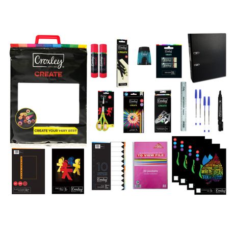 Croxley Create Stationery Bag NO6 Buy Online in Zimbabwe thedailysale.shop