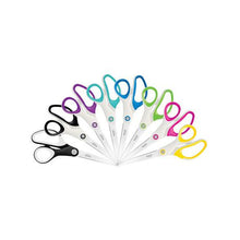 Load image into Gallery viewer, Leitz: Titanium Coated S/Steel Paper/Fabric Scissor - White Soft Grip
