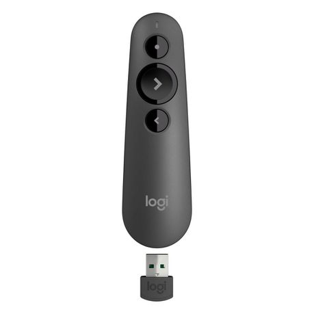 Logitech R500 Wireless Presentation Remote - Bluetooth - 20-MRange - Black