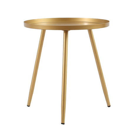 Gold Contemporary Style Coffee Table Side Table