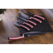 Load image into Gallery viewer, Berlinger Haus 6-Piece Non-Stick Coating Knife Set - i-Rose Edition
