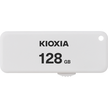 Load image into Gallery viewer, Kioxia , 128gb, 2.0,Slider USB, Works With Windows &amp; Mac
