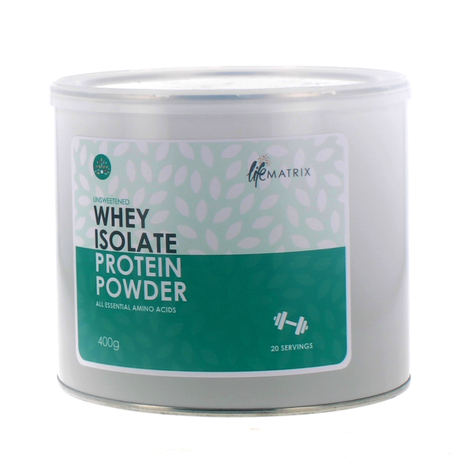 Lifematrix Whey Isolate Protein Powder - 400g