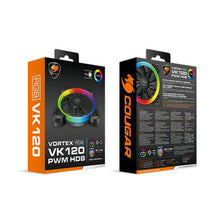 Load image into Gallery viewer, Cougar VK120 ARGB Case Fan x3 pack
