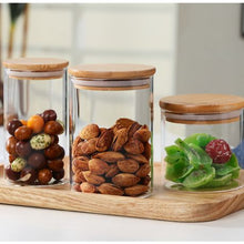 Load image into Gallery viewer, Glass Jars Airtight Food Storage - 3Packs
