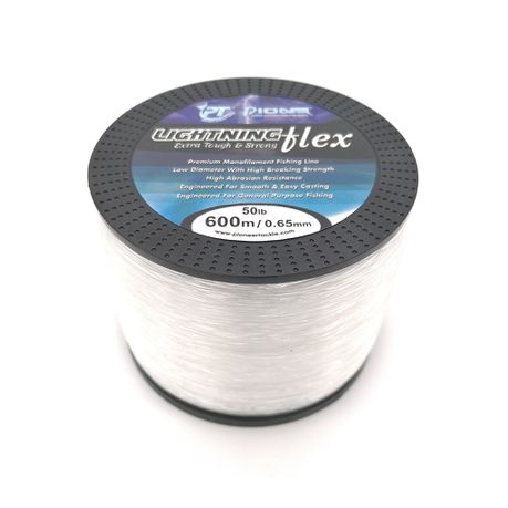 Pioneer Lighting Flex 600m Fishing Line - 22.7kg / 0.65mm / 50lb Buy Online in Zimbabwe thedailysale.shop