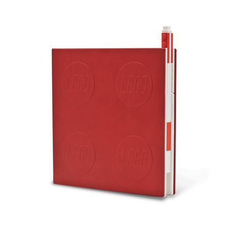 Lego 2.0 Locking Notebook with Gel Pen - Red Buy Online in Zimbabwe thedailysale.shop