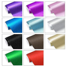 Load image into Gallery viewer, Vivid Colours Holographic Glitter Sticker Vinyl Permanent 10 pc 30x30cm
