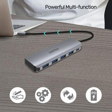 Load image into Gallery viewer, Unitek 5-Port Type-C U Hub with Power Delivery - Grey (H1107B)
