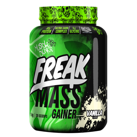 Muscle Junkie Freak Mass All-in-One Vanilla  1Kg Mass Gainer