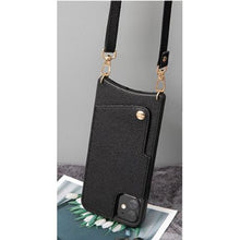 Load image into Gallery viewer, Crossbody Phone Case and Cardholder for Iphone 12 Mini
