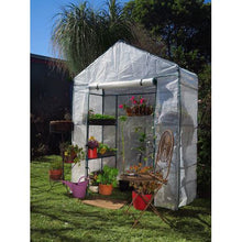 Load image into Gallery viewer, Tiered Walk-in Greenhouse 4 Shelves
