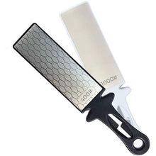 Load image into Gallery viewer, Diamond Sharpener for knives and scissors, 400/1000 Grit, 5-in-1
