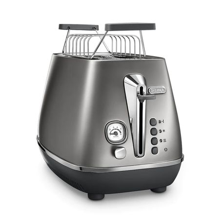 Delonghi - Distinta Flair 2 Slice Toaster - Silver