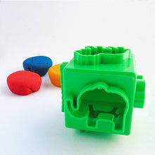 Load image into Gallery viewer, Anthony Peters 6-Sided Multi-Cube Dough Cutter - Jungle
