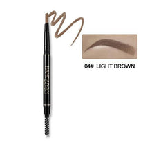 Load image into Gallery viewer, Dual Ended Eyebrow Pen and Brush - Brown
