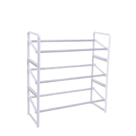 Expandable And Stackable Shoe Rack