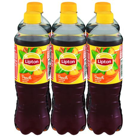 Lipton Peach Ice Tea 6 x 500ml Buy Online in Zimbabwe thedailysale.shop