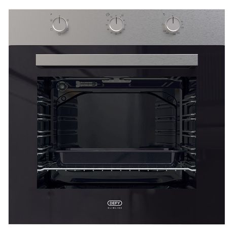 Defy - DBO 484 Slimline Oven- Static- Stainless Steel- Eye Level Buy Online in Zimbabwe thedailysale.shop