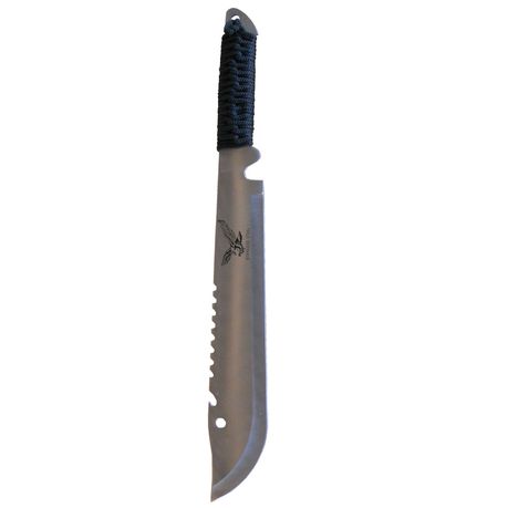 Short Sharpened Fantasy Sword/ Jagged Machete Stainless Steel Blade - 48 cm Buy Online in Zimbabwe thedailysale.shop