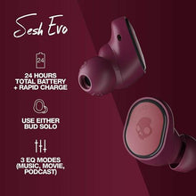 Load image into Gallery viewer, Skullcandy Sesh Evo Tru Wireless Deep Red
