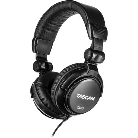 Tascam TH-02 -Multi-Use Studio Grade Headphones(Black) Buy Online in Zimbabwe thedailysale.shop