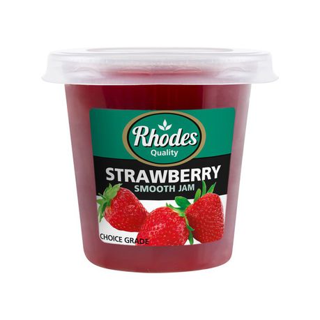 Rhodes - Strawberry Jam in Plastic Cup 12x290g