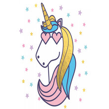 Load image into Gallery viewer, Tattoo Kids - Unicorn with Heart
