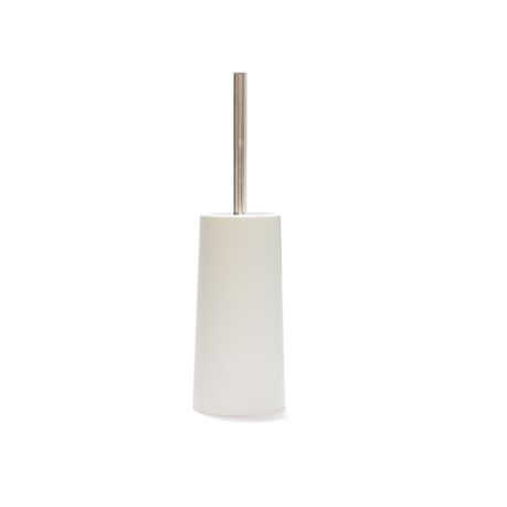 Elegant Round Plastic Toilet Brush White Buy Online in Zimbabwe thedailysale.shop