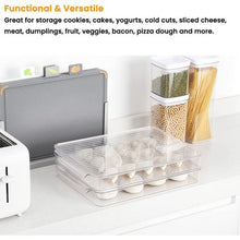 Load image into Gallery viewer, (JD-8103S) Storage Organising Fridge Bin Clear Acrylic Square Small
