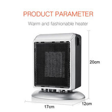 Load image into Gallery viewer, 900W Electric Desktop Mini Winter Fan Heater for Home Office
