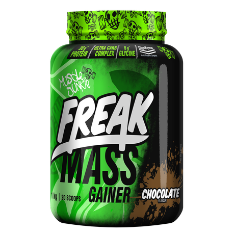 Muscle Junkie Freak Mass All-in-One Chocolate 1Kg Mass Gainer