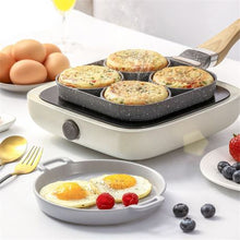 Load image into Gallery viewer, Four-Hole Non-Stick Thick Breakfast Cooking Pan
