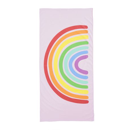 George & Mason - Rainbow Kids Beach Towel Buy Online in Zimbabwe thedailysale.shop