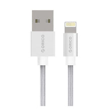 Load image into Gallery viewer, Orico Lightning 1m Nylon Cable - Silver
