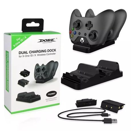 Cell N Tech Dual Controller Charging Dock DOBE With Rechargeable Batteries Buy Online in Zimbabwe thedailysale.shop