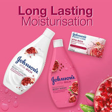 Load image into Gallery viewer, Johnson&#39;s Body Wash - Vita-Rich, Brightening, Pomegranate, 400ml x 6
