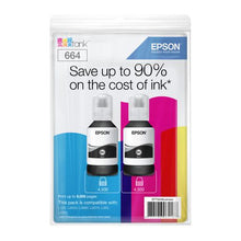 Load image into Gallery viewer, Epson T6641 Ecotank Double Pk Black Ink
