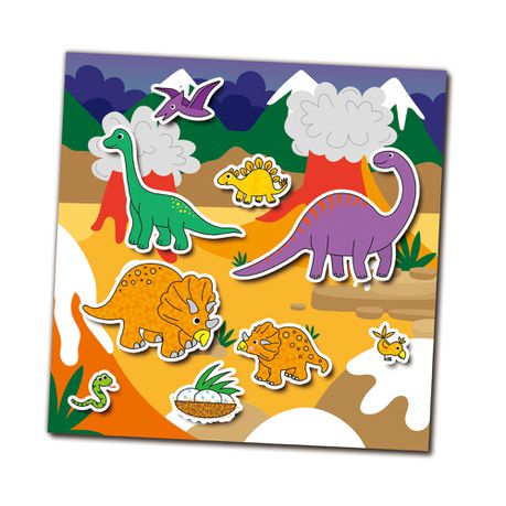 Galt Toys Reusable Sticker Book - Dinosaurs Buy Online in Zimbabwe thedailysale.shop