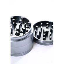 Load image into Gallery viewer, Zootly 4 Piece Aluminium Herb Grinder - Gun Metal
