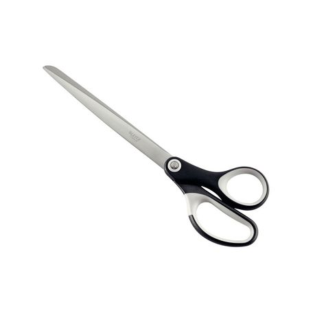 Leitz: Titanium Coated S/Steel Paper/Fabric Scissor 260mm Black Soft Grip Buy Online in Zimbabwe thedailysale.shop