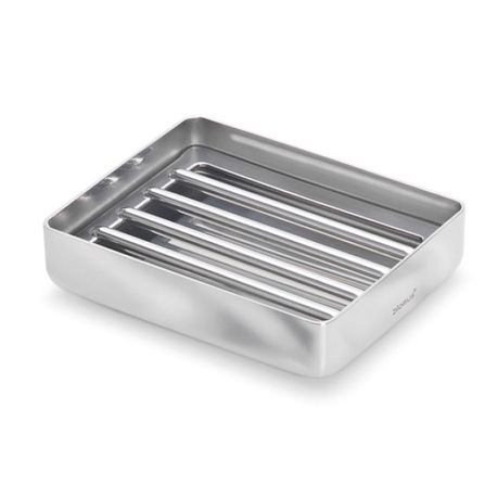 blomus Soap Dish with Drain in Polished Stainless-Steel NEXIO Buy Online in Zimbabwe thedailysale.shop