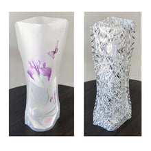 Load image into Gallery viewer, Fold Flat Vases with Attractive Prints - Set of 2
