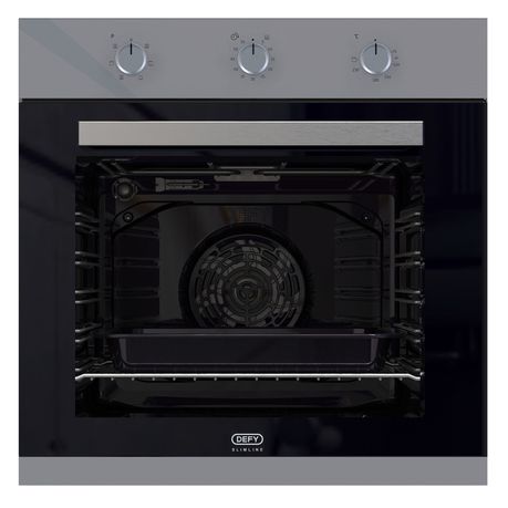 Defy - DBO 486 Slimline Oven- Fan Assist- SS Imitate- Eye Level Buy Online in Zimbabwe thedailysale.shop