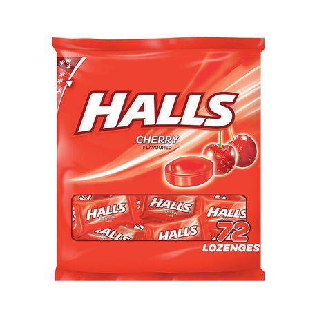 Halls Cherry - Packet of 72 Buy Online in Zimbabwe thedailysale.shop