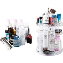 Load image into Gallery viewer, BubbleBean - Elite Acrylic Rotating Cosmetic/Jewellery Organizer
