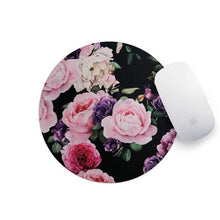 Load image into Gallery viewer, Hey Casey! Pastel Roses Mouse Pad
