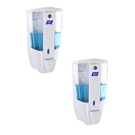 Titiz - 2 Pack - Soap/Shampoo Dispenser (450 ml) - Wall-Mounted - TP-190 Buy Online in Zimbabwe thedailysale.shop