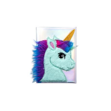 Quest Fluffy Unicorn Shimmer Notebook Buy Online in Zimbabwe thedailysale.shop